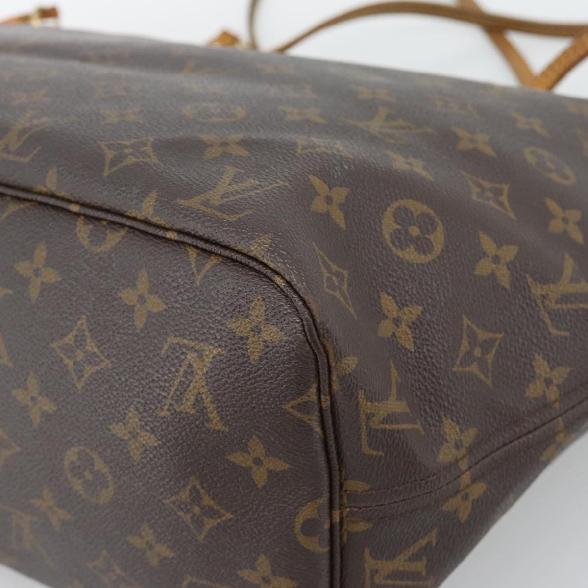 LOUIS VUITTON Monogram Neverfull MM Tote Bag M40156 LV Auth ep15285