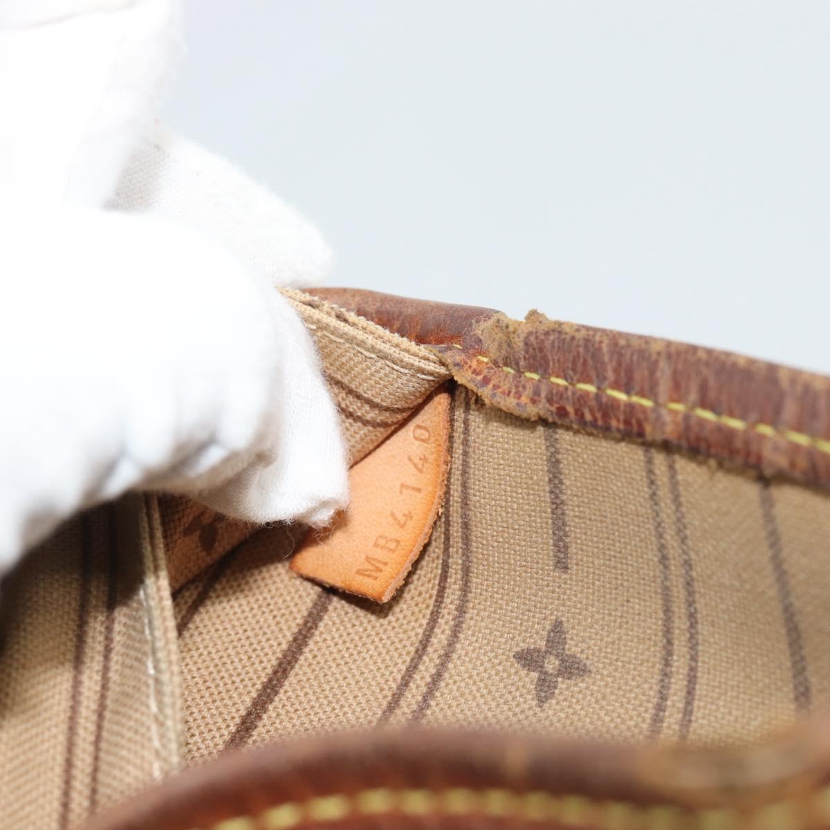 LOUIS VUITTON Monogram Neverfull MM Tote Bag M40156 LV Auth ep15285
