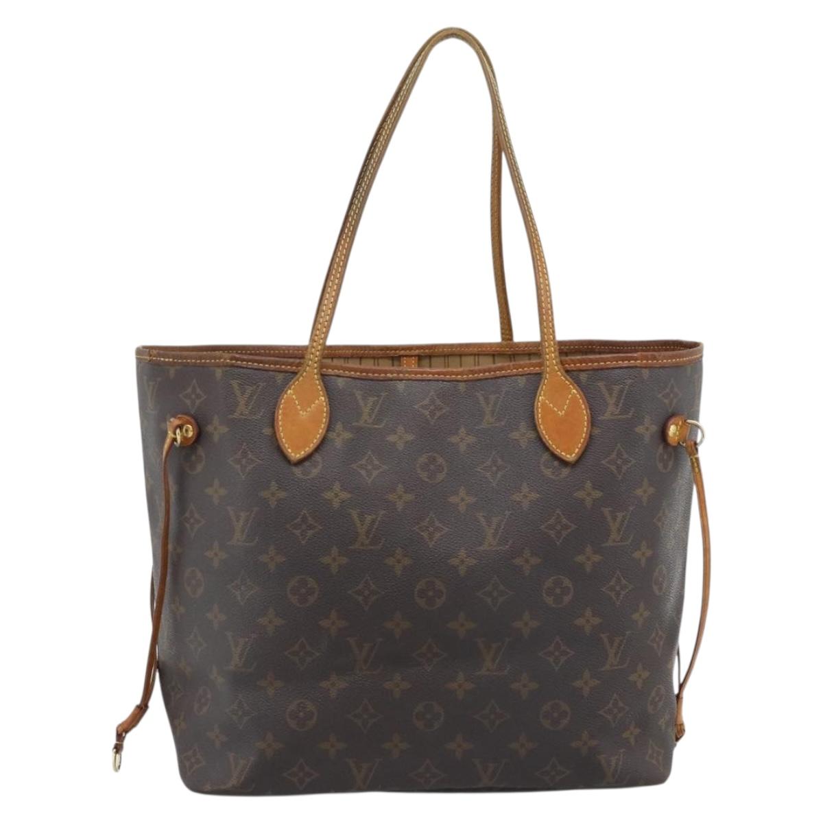 LOUIS VUITTON Monogram Neverfull MM Tote Bag M40156 LV Auth ep15285