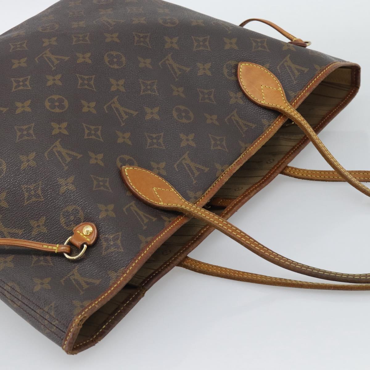 LOUIS VUITTON Monogram Neverfull MM Tote Bag M40156 LV Auth ep15285
