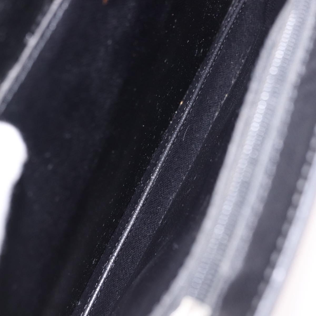 LOUIS VUITTON Epi Porte Documents Bandouliere Bag Black M54462 LV Auth ep15289A