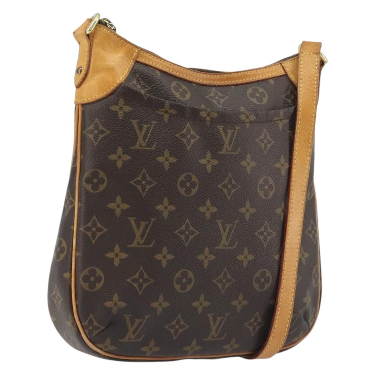 LOUIS VUITTON Monogram Odeon PM Shoulder Bag M56390 LV Auth ep15296