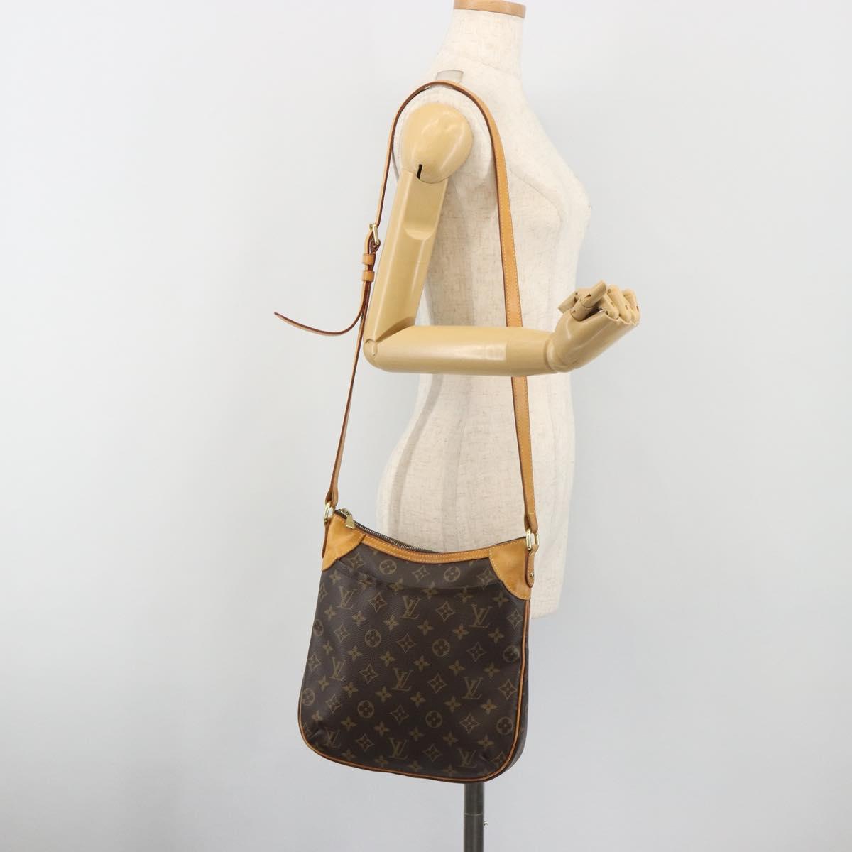 LOUIS VUITTON Monogram Odeon PM Shoulder Bag M56390 LV Auth ep15296