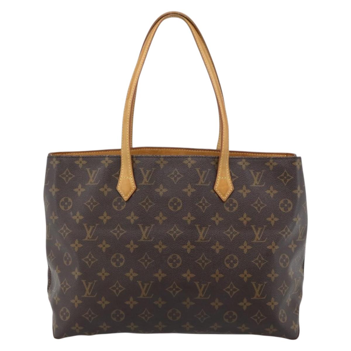 LOUIS VUITTON Monogram Wilshire MM Hand Bag M45644 LV Auth ep15298