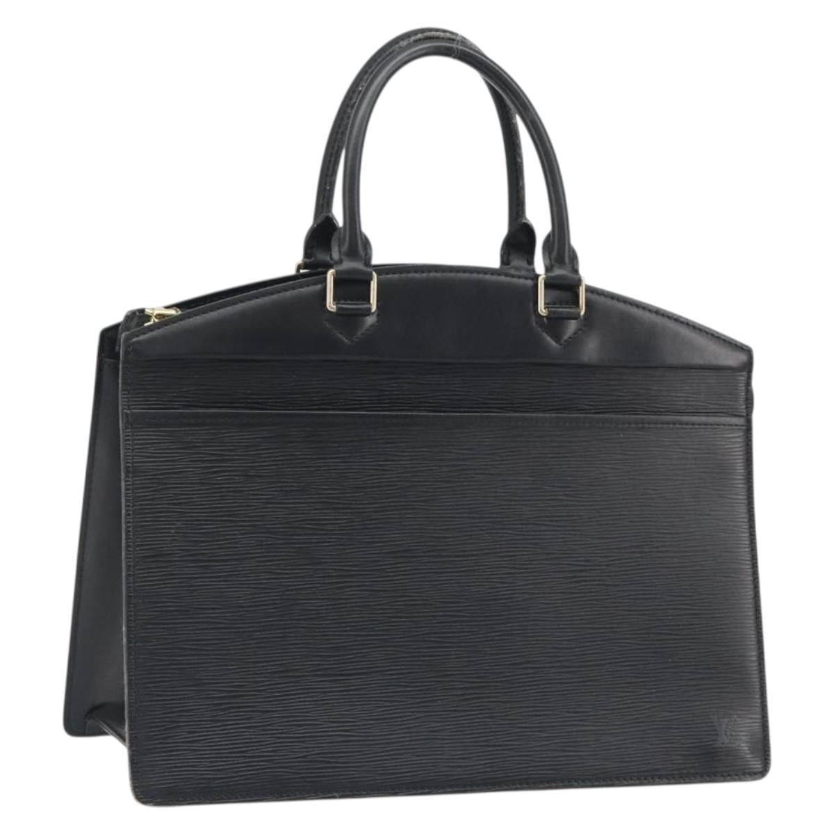 LOUIS VUITTON Epi Riviera Hand Bag Black M48182 LV Auth ep15300