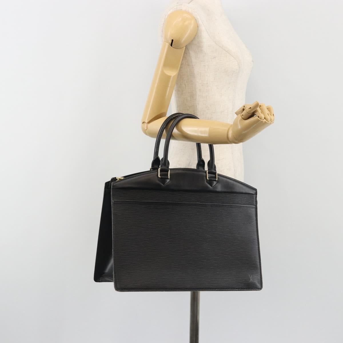 LOUIS VUITTON Epi Riviera Hand Bag Black M48182 LV Auth ep15300