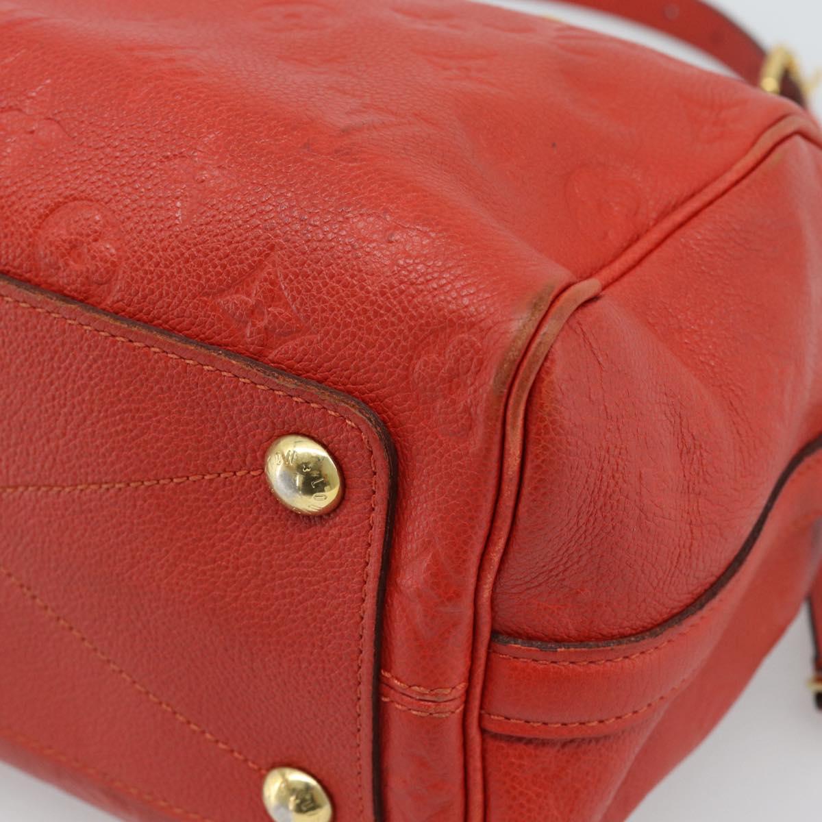 LOUIS VUITTON Monogram Empreinte Speedy Bandouliere 25 Orian M40758 Auth ep15301
