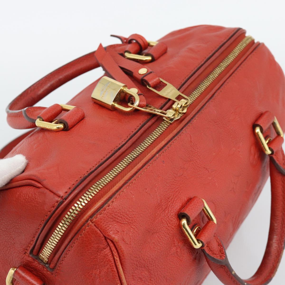 LOUIS VUITTON Monogram Empreinte Speedy Bandouliere 25 Orian M40758 Auth ep15301