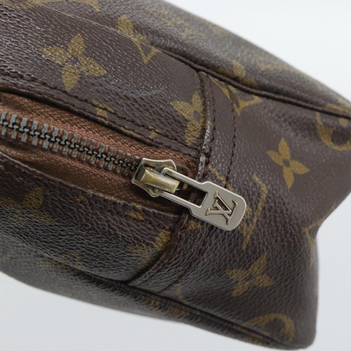 LOUIS VUITTON Monogram Trousse Toilette 28 Clutch Bag M47522 LV Auth ep15304