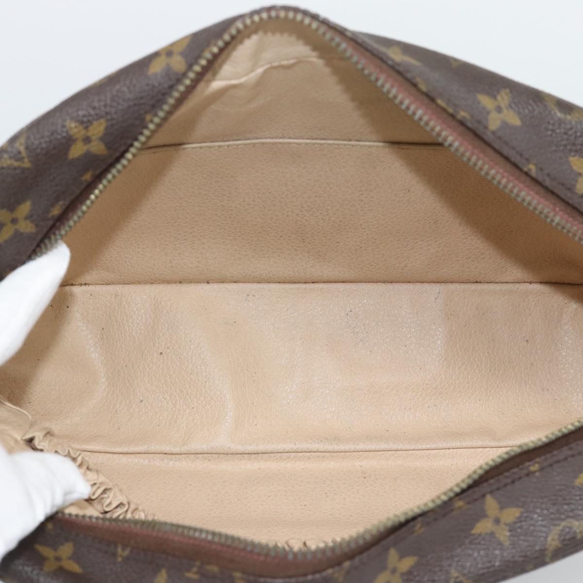 LOUIS VUITTON Monogram Trousse Toilette 28 Clutch Bag M47522 LV Auth ep15304
