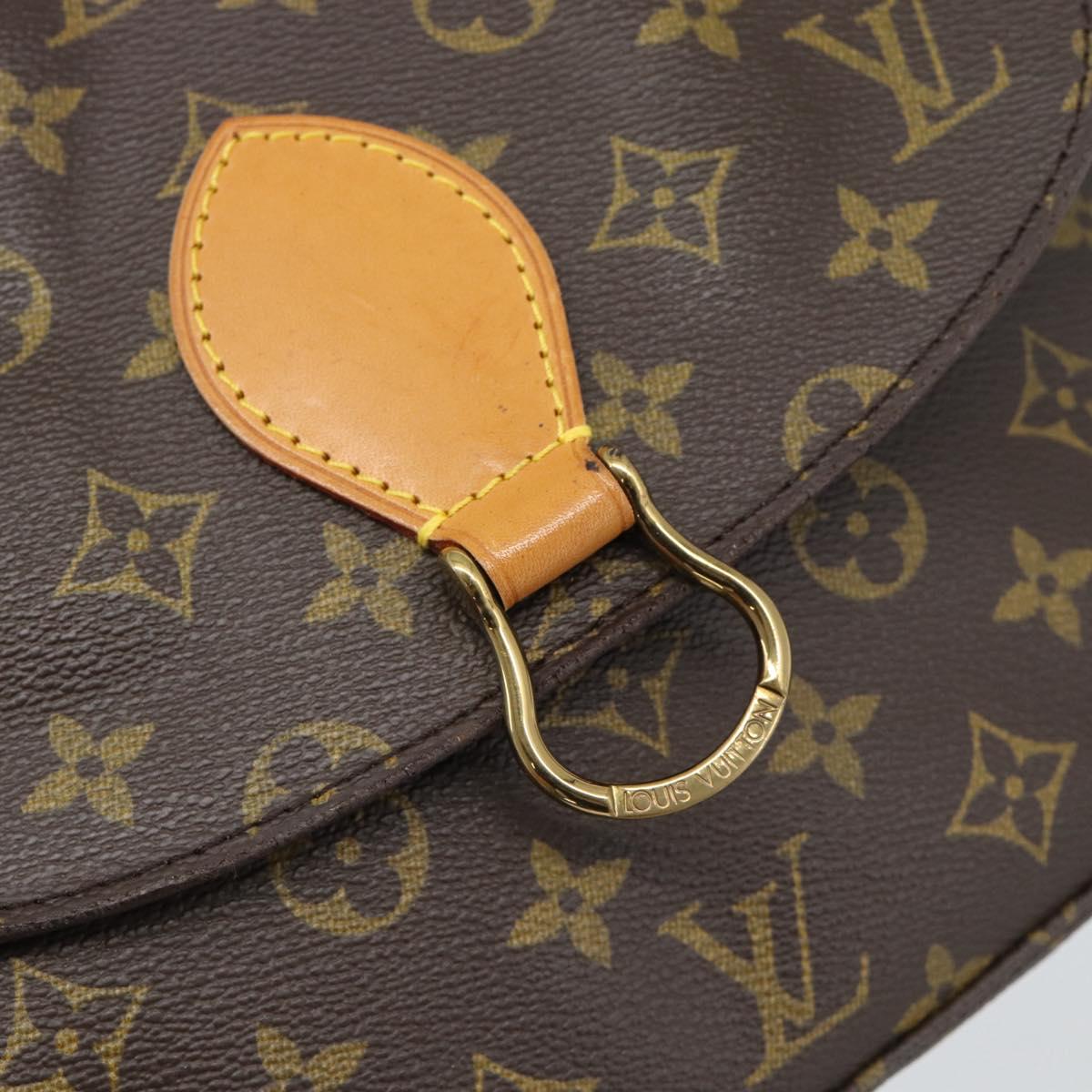 LOUIS VUITTON Monogram Saint Cloud GM Shoulder Bag M51242 LV Auth ep15315A