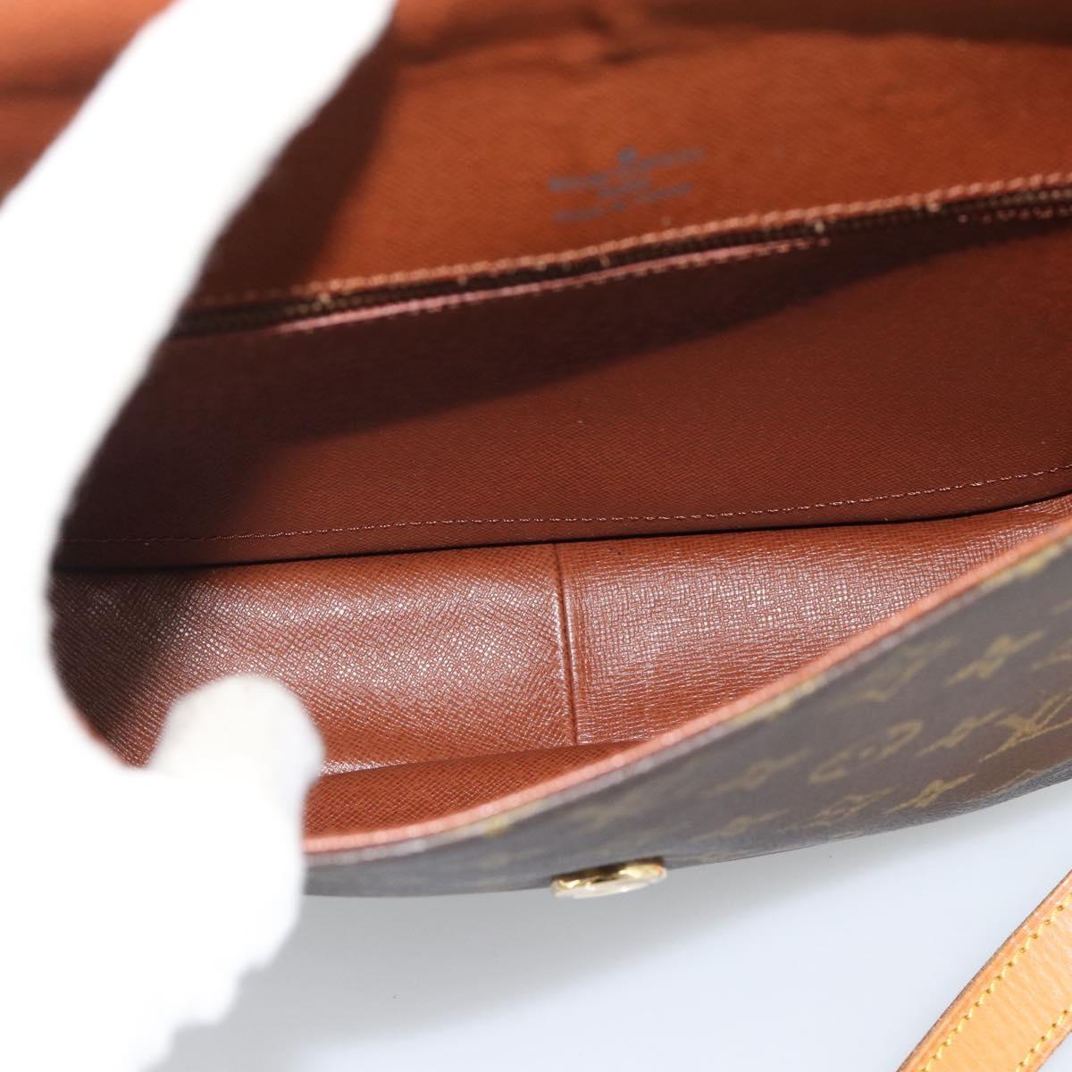 LOUIS VUITTON Monogram Saint Cloud GM Shoulder Bag M51242 LV Auth ep15315A