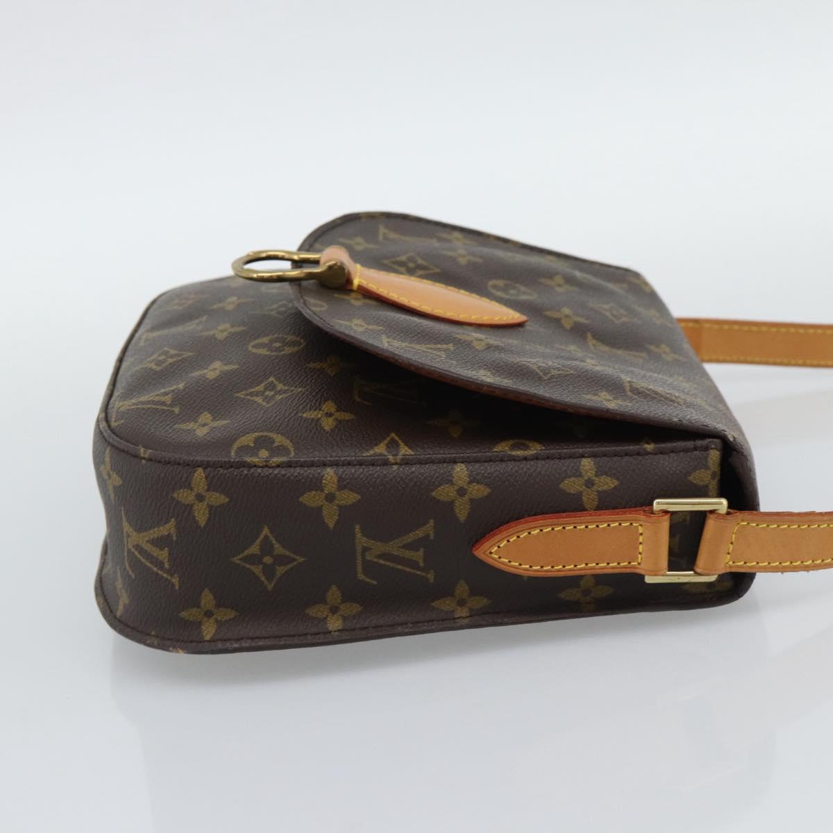LOUIS VUITTON Monogram Saint Cloud GM Shoulder Bag M51242 LV Auth ep15315A