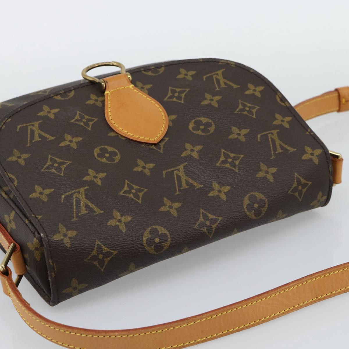 LOUIS VUITTON Monogram Saint Cloud GM Shoulder Bag M51242 LV Auth ep15315A