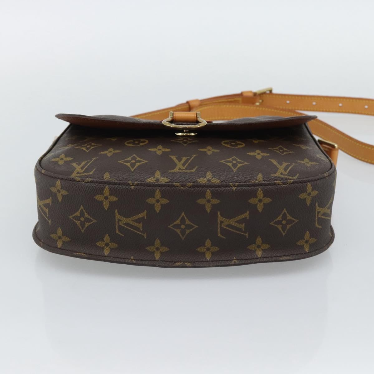 LOUIS VUITTON Monogram Saint Cloud GM Shoulder Bag M51242 LV Auth ep15315A