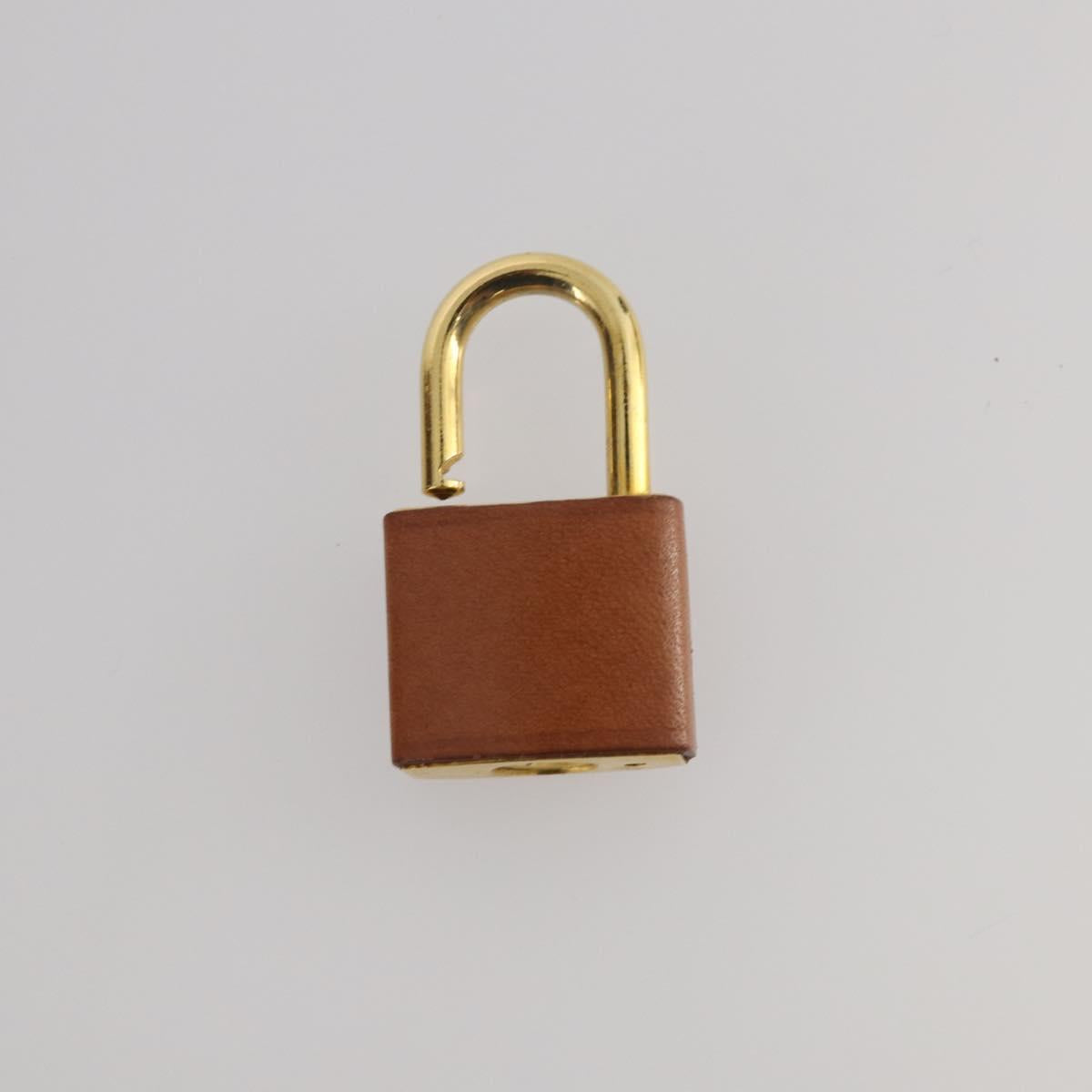 CELINE Macadam Boston Bag PVC Leather 2way Brown Gold Tone Auth ep15316
