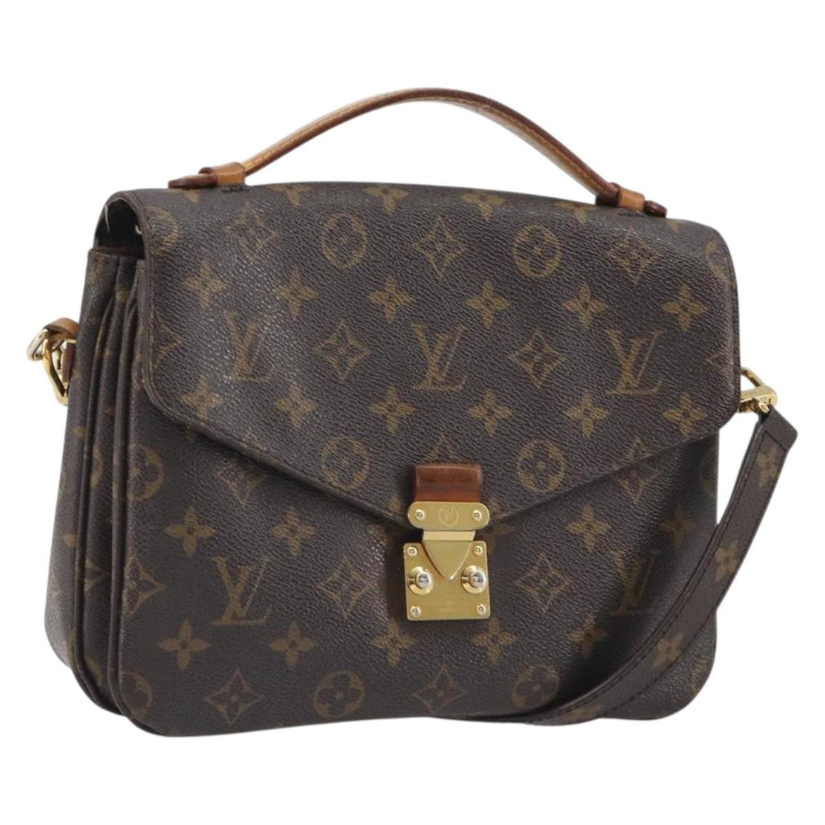 LOUIS VUITTON Monogram Pochette Metis MM Hand Bag 2way M44875 LV Auth ep15324