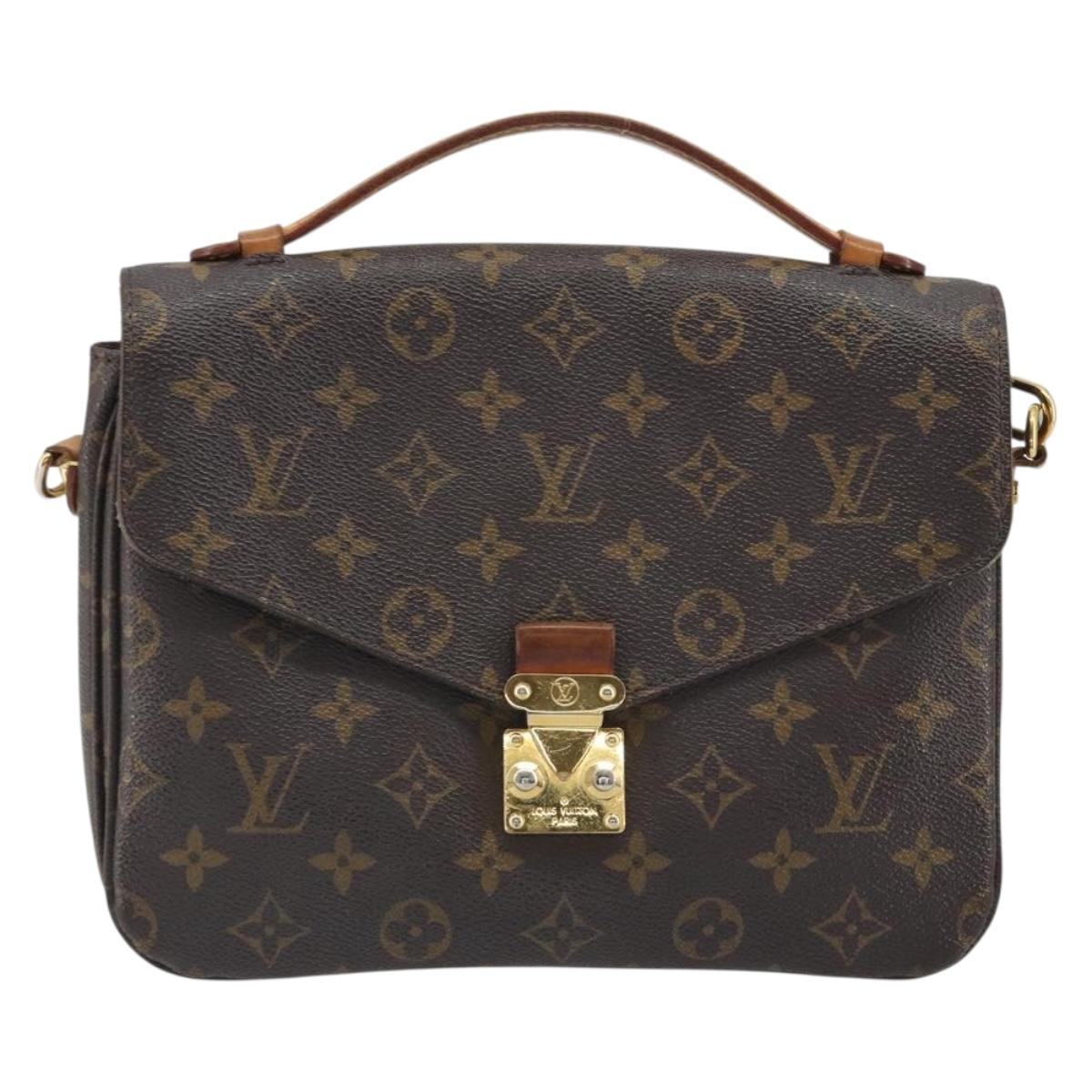 LOUIS VUITTON Monogram Pochette Metis MM Hand Bag 2way M44875 LV Auth ep15324