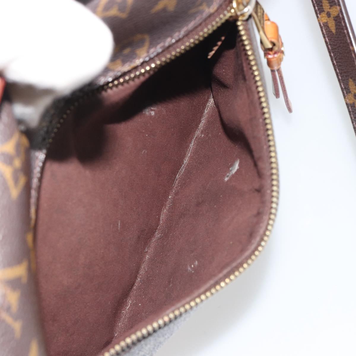 LOUIS VUITTON Monogram Pochette Metis MM Hand Bag 2way M44875 LV Auth ep15324