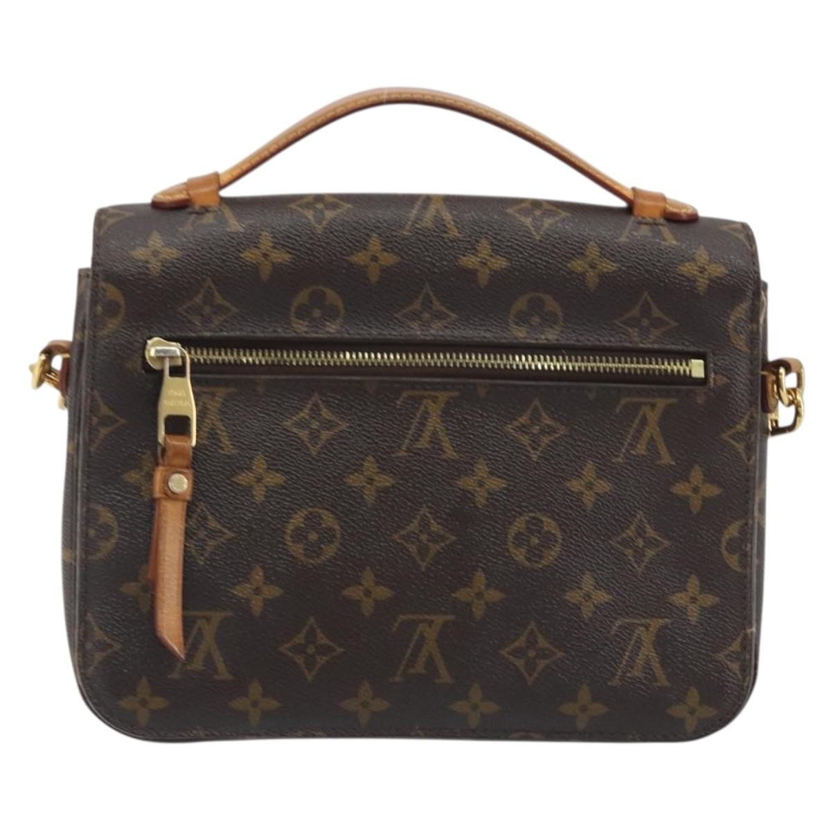 LOUIS VUITTON Monogram Pochette Metis MM Hand Bag 2way M44875 LV Auth ep15324