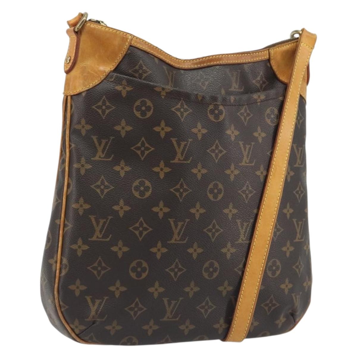 LOUIS VUITTON Monogram Odeon MM Shoulder Bag M56389 LV Auth ep15329