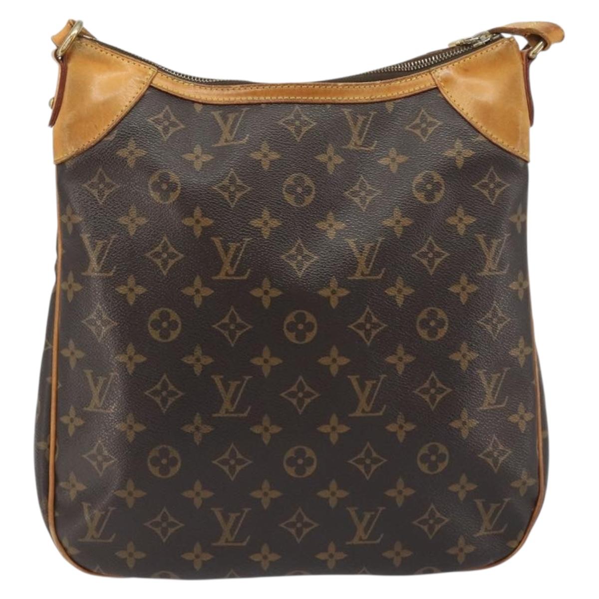 LOUIS VUITTON Monogram Odeon MM Shoulder Bag M56389 LV Auth ep15329