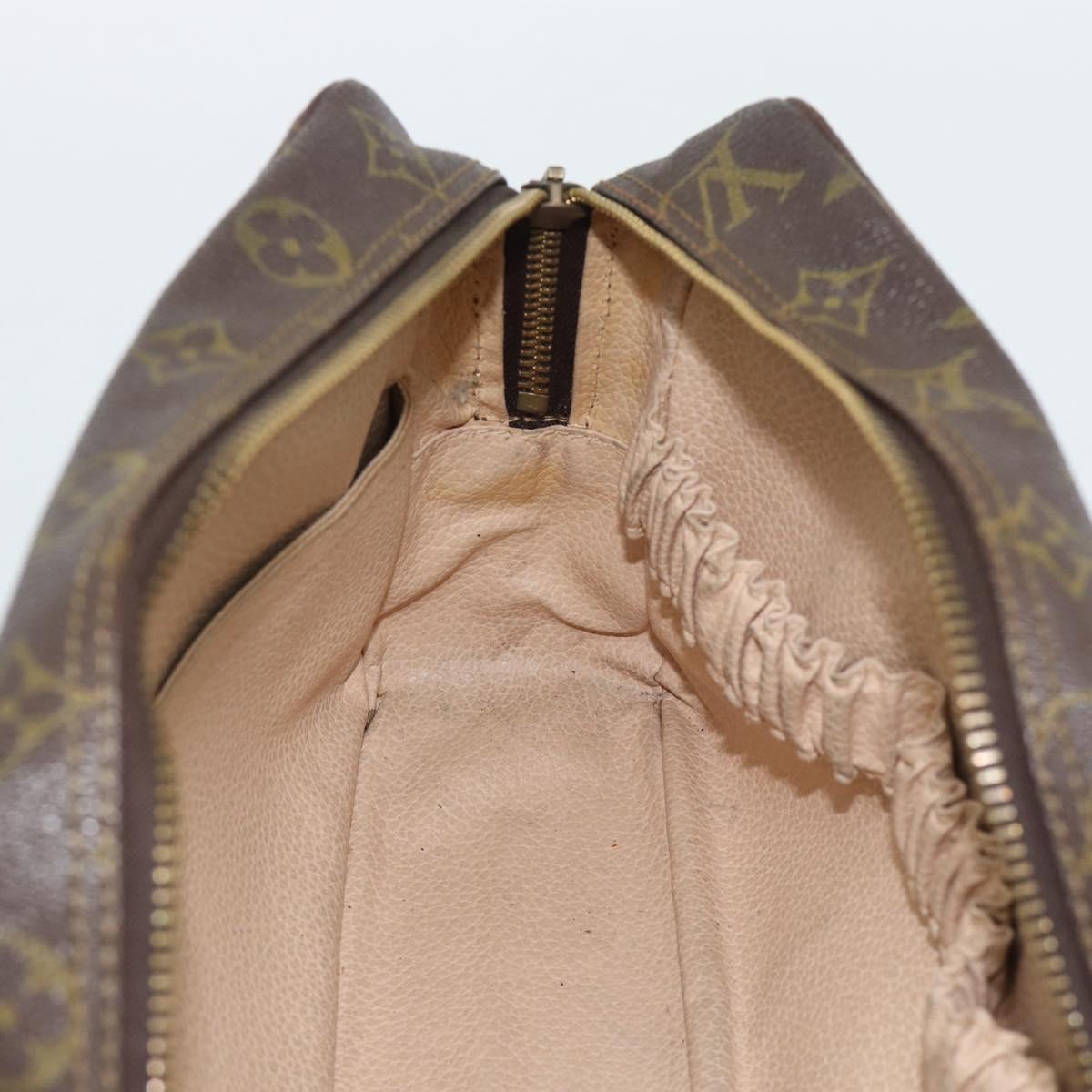 LOUIS VUITTON Monogram Trousse Toilette 28 Clutch Bag M47522 LV Auth ep15332