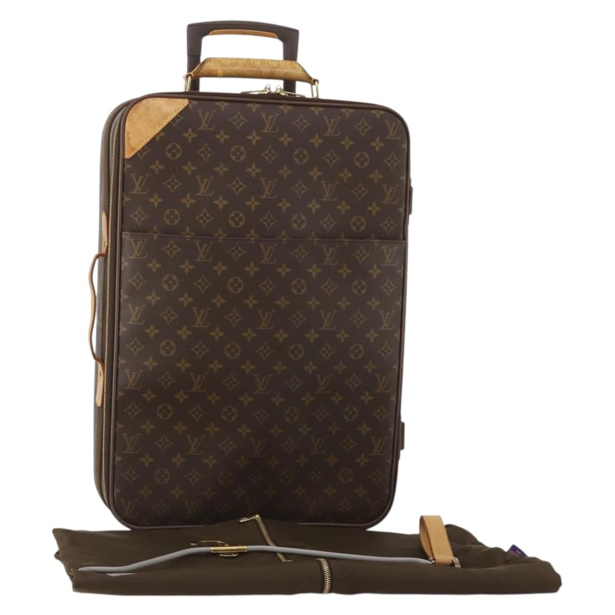 LOUIS VUITTON Monogram Pegas 55 Suitcase M23297 LV Auth ep15339A