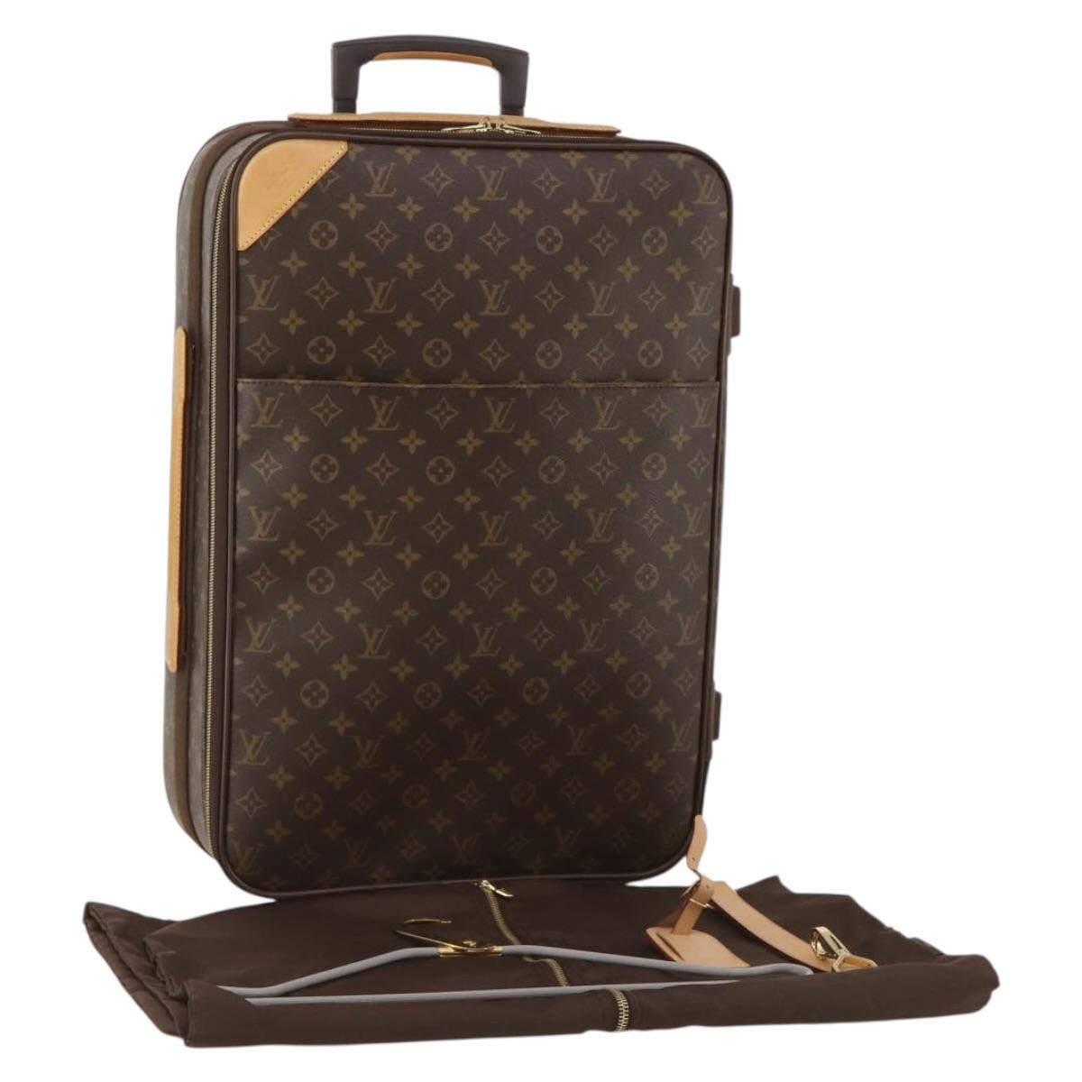 LOUIS VUITTON Monogram Pegas 55 Suitcase M23297 LV Auth ep15340A