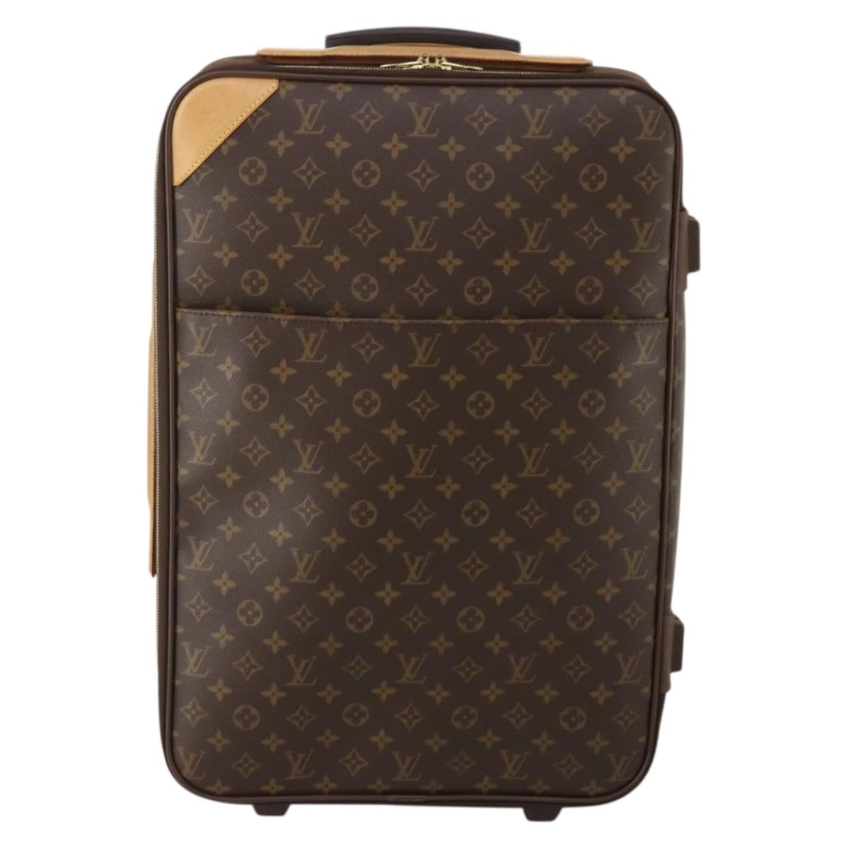LOUIS VUITTON Monogram Pegas 55 Suitcase M23297 LV Auth ep15340A