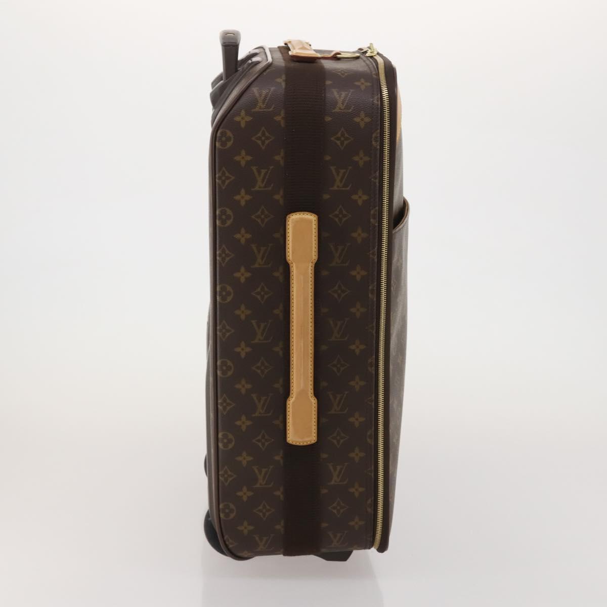 LOUIS VUITTON Monogram Pegas 55 Suitcase M23297 LV Auth ep15340A