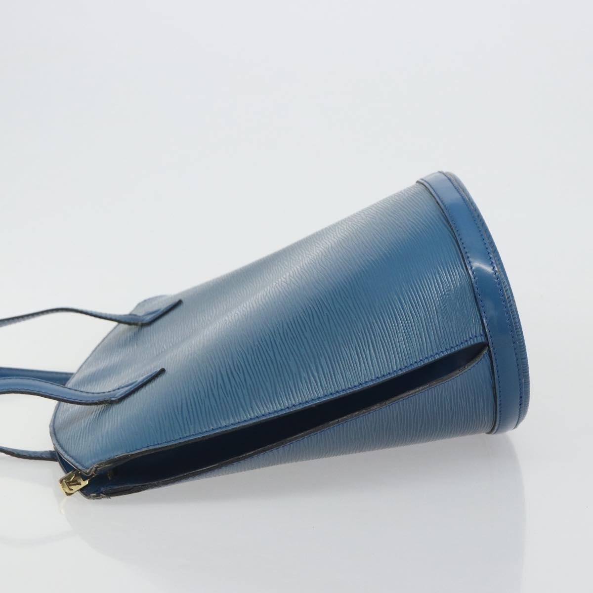 LOUIS VUITTON Epi Saint Jacques Shopping Shoulder Bag Blue M52275 Auth ep15342
