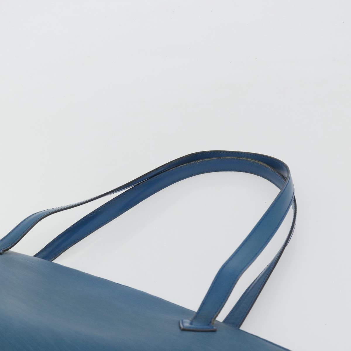 LOUIS VUITTON Epi Saint Jacques Shopping Shoulder Bag Blue M52275 Auth ep15342