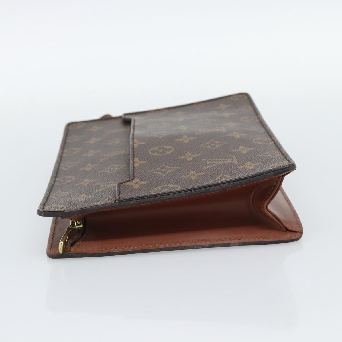 LOUIS VUITTON Monogram Pochette Homme Clutch Bag M51795 LV Auth ep15346
