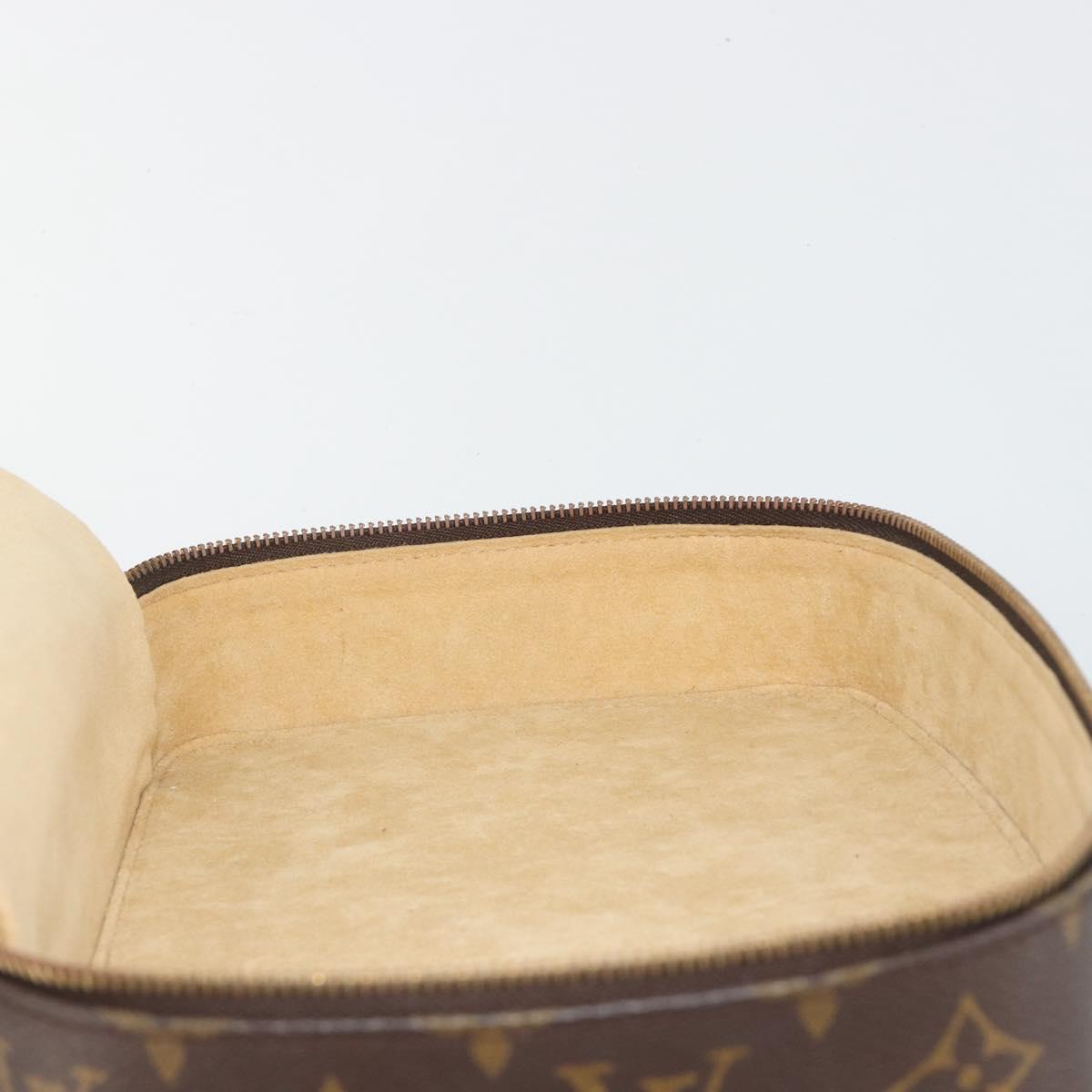 LOUIS VUITTON Monogram Poche Monte Carlo Jewelry Box M47352 LV Auth ep15351A