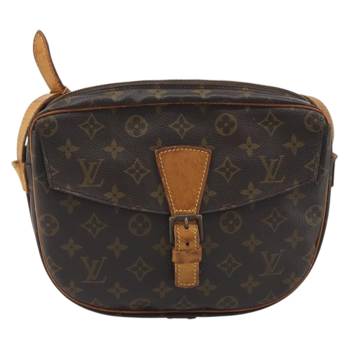 LOUIS VUITTON Monogram Jeune Fille GM Shoulder Bag M51225 LV Auth ep15352
