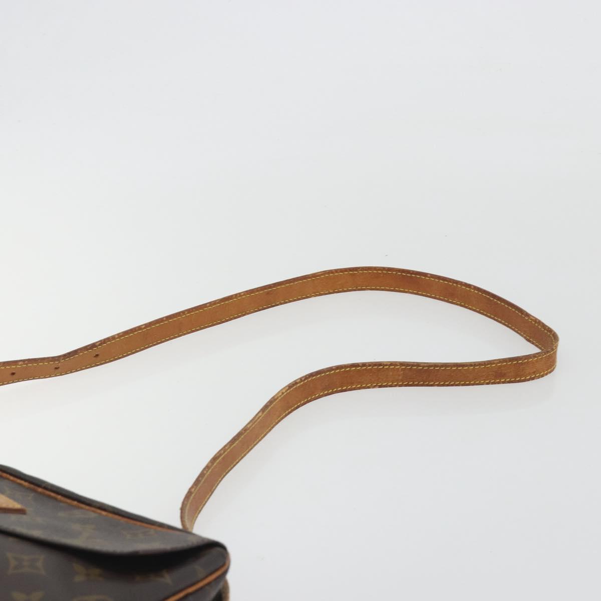 LOUIS VUITTON Monogram Jeune Fille GM Shoulder Bag M51225 LV Auth ep15352