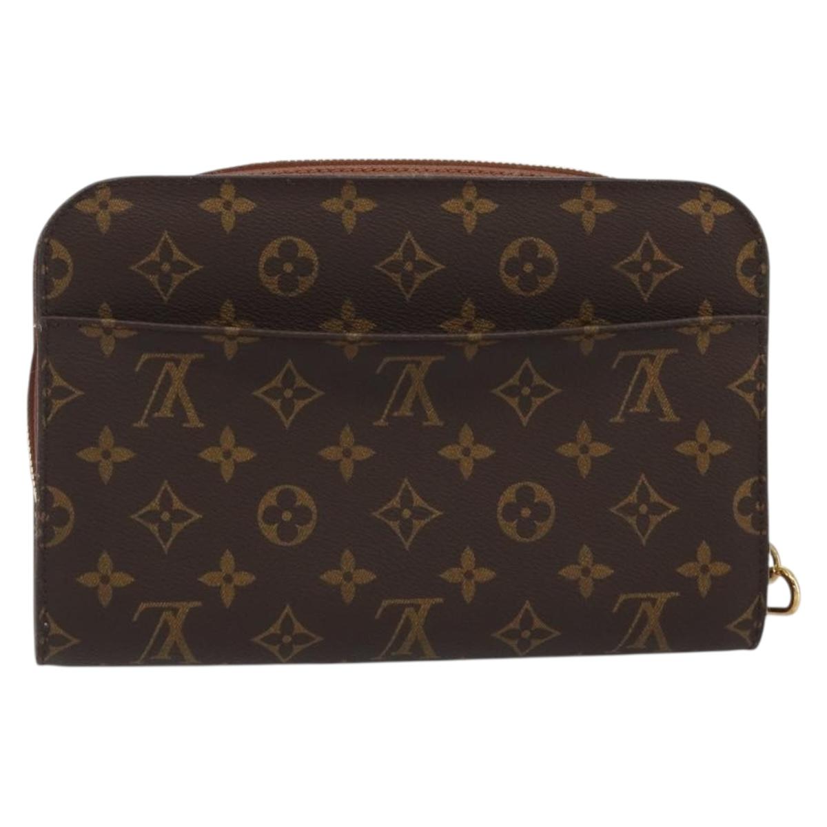 LOUIS VUITTON Monogram Orsay Clutch Bag M51790 LV Auth ep15353