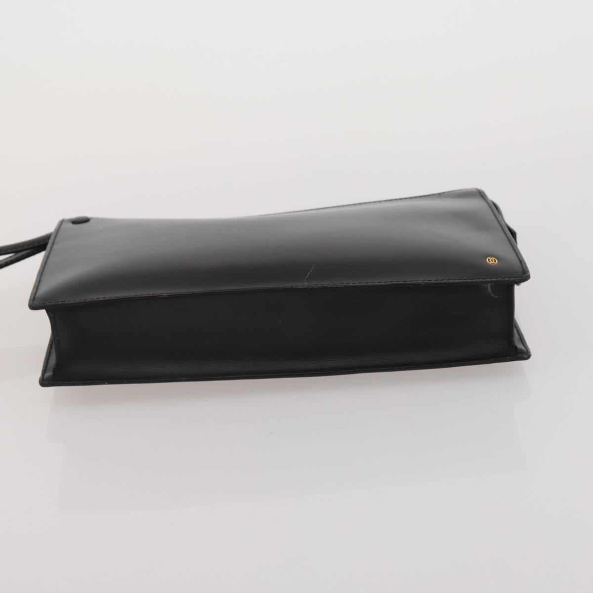 LOUIS VUITTON Gucci Cartier Pouch Hand Bag Leather PVC 3 Set Black Auth ep15365