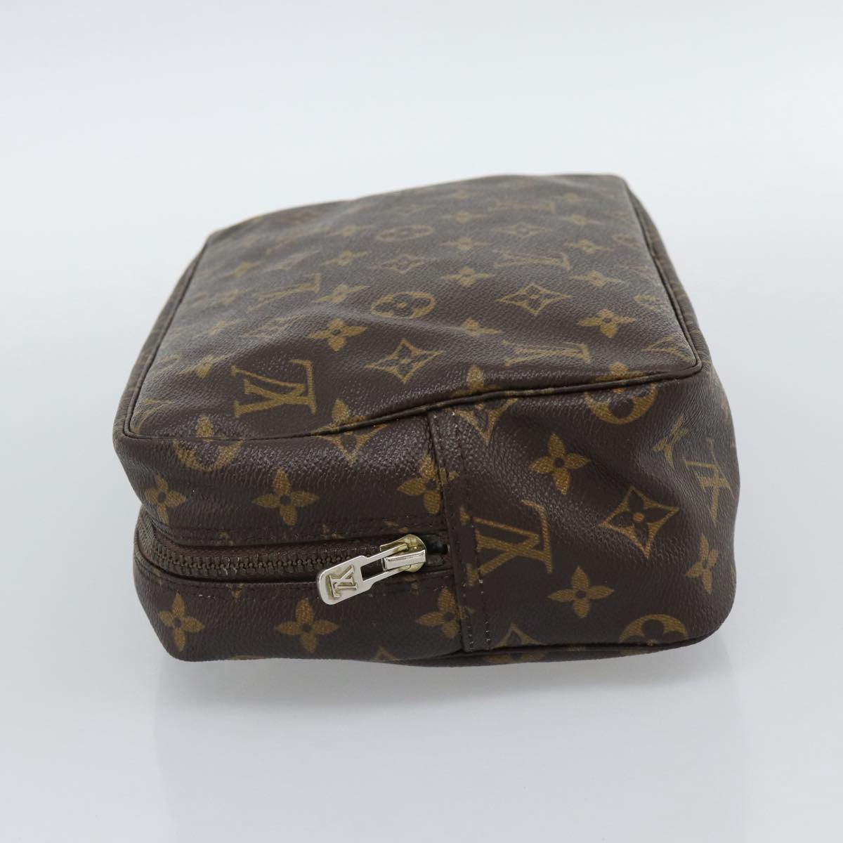 LOUIS VUITTON Monogram Trousse Toilette 28 Clutch Bag M47522 LV Auth ep15373