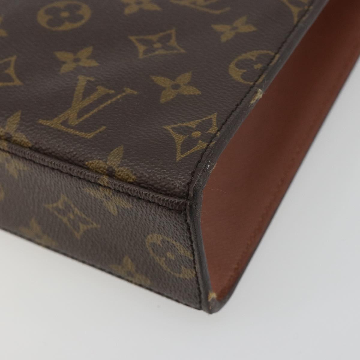 LOUIS VUITTON Monogram Malesherbes Hand Bag M51379 LV Auth ep15376