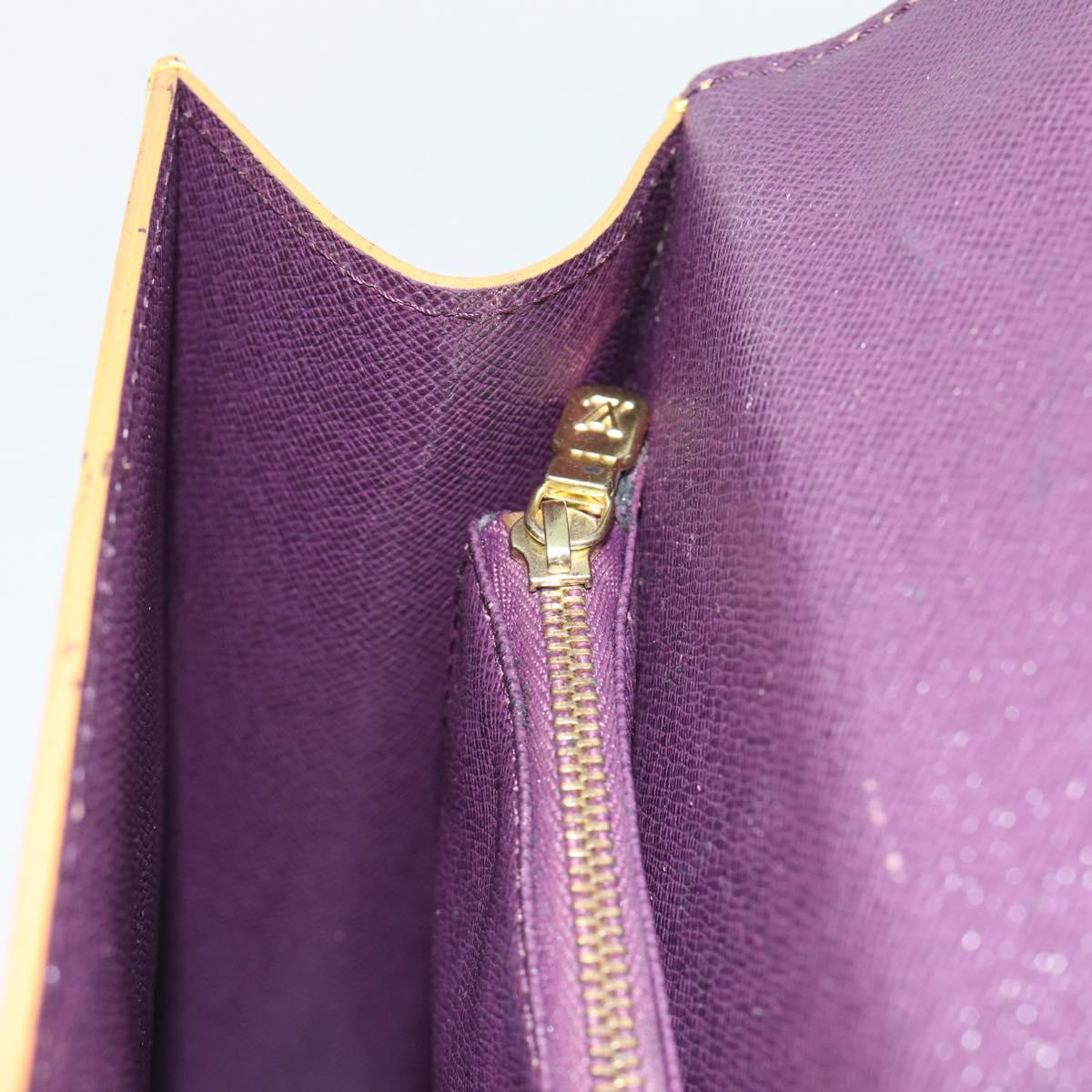 LOUIS VUITTON Epi Malesherbes Hand Bag Tassili Yellow M52379 LV Auth ep15379