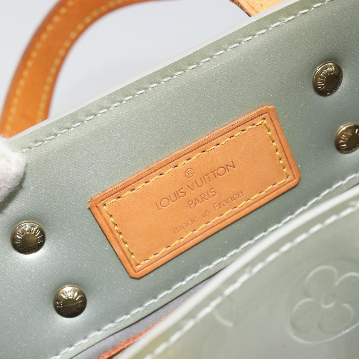 LOUIS VUITTON Monogram Vernis Reade PM Hand Bag Gris M91145 LV Auth ep15380