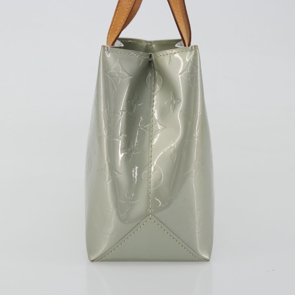 LOUIS VUITTON Monogram Vernis Reade PM Hand Bag Gris M91145 LV Auth ep15380