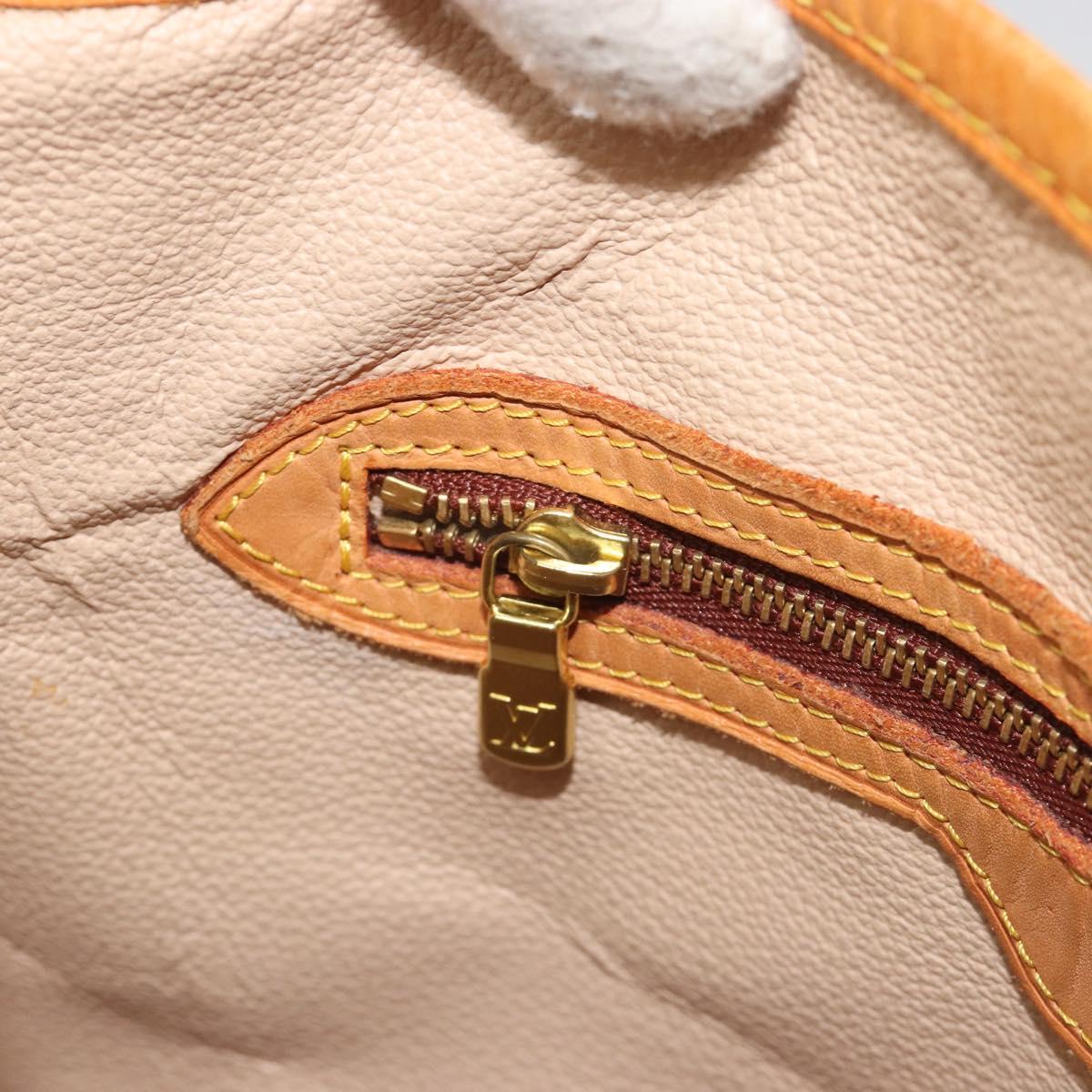 LOUIS VUITTON Monogram Bucket PM Shoulder Bag M42238 LV Auth ep15392
