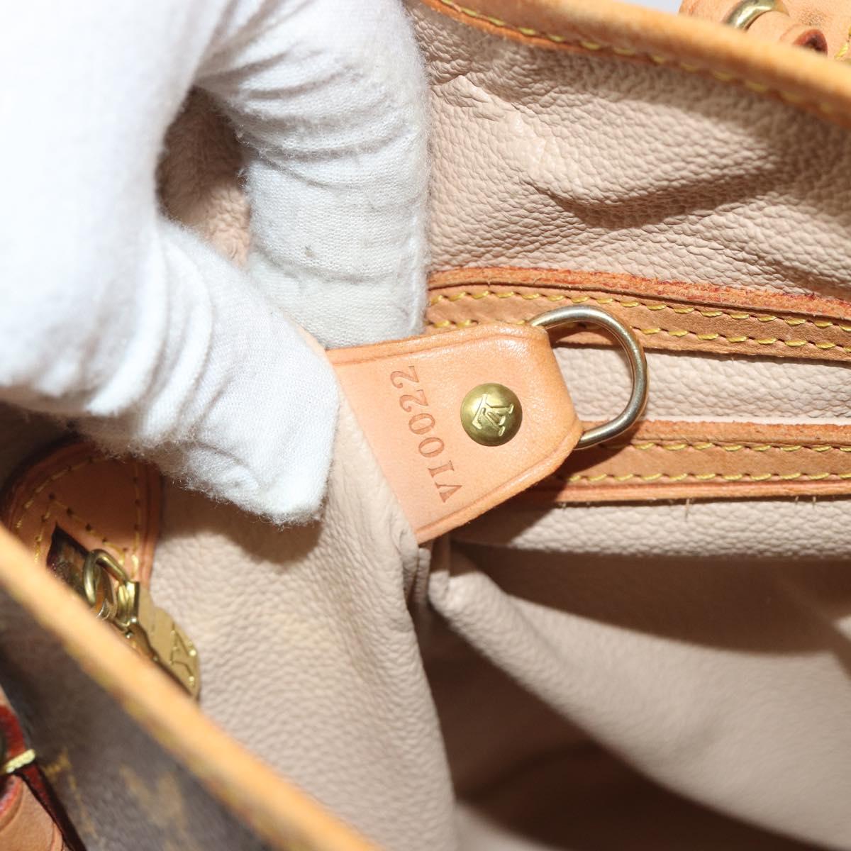 LOUIS VUITTON Monogram Bucket PM Shoulder Bag M42238 LV Auth ep15392