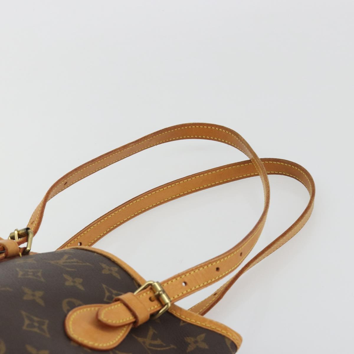 LOUIS VUITTON Monogram Bucket PM Shoulder Bag M42238 LV Auth ep15392