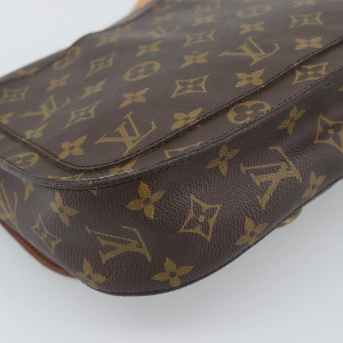 LOUIS VUITTON Monogram Saint Cloud GM Shoulder Bag M51242 LV Auth ep15396