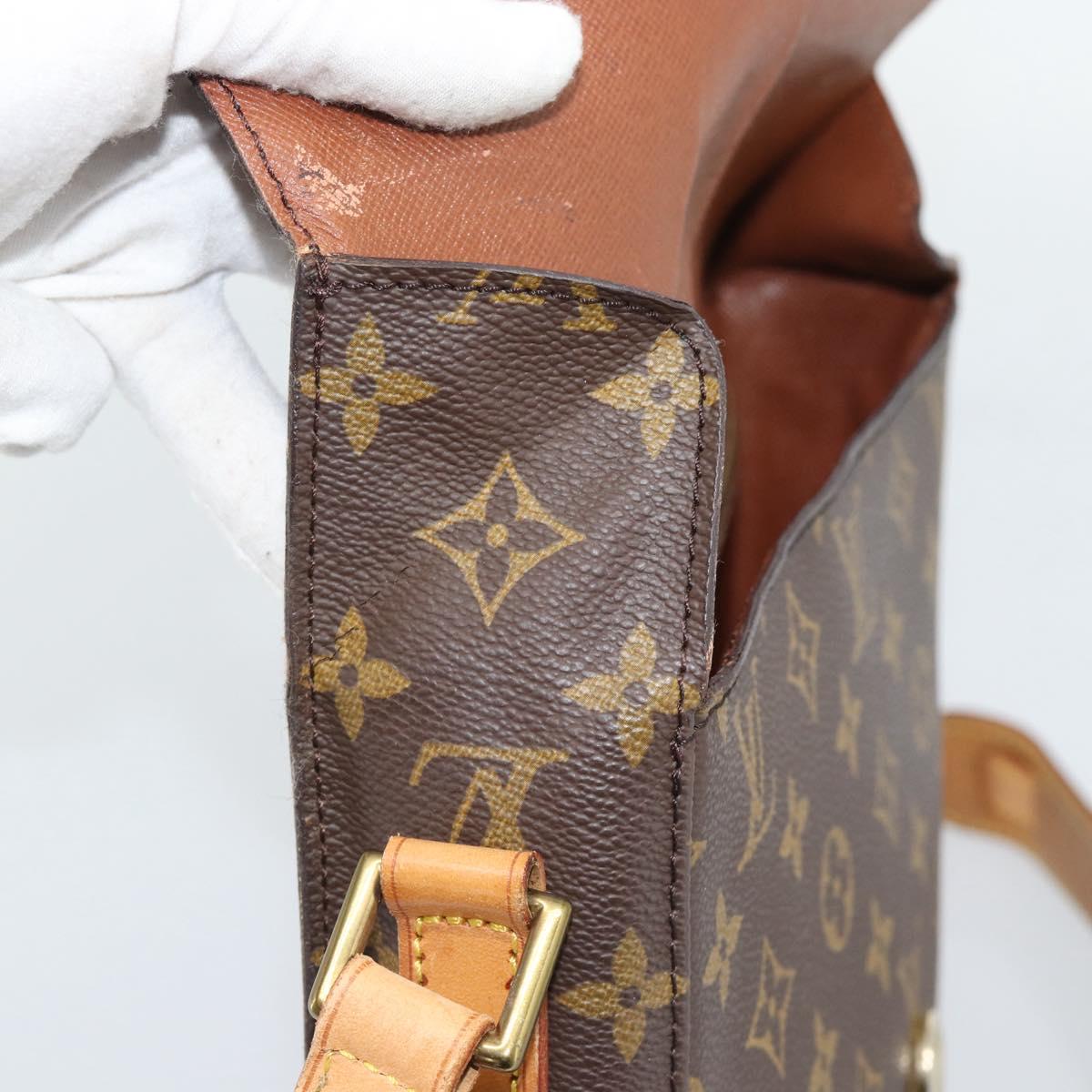 LOUIS VUITTON Monogram Saint Cloud GM Shoulder Bag M51242 LV Auth ep15396