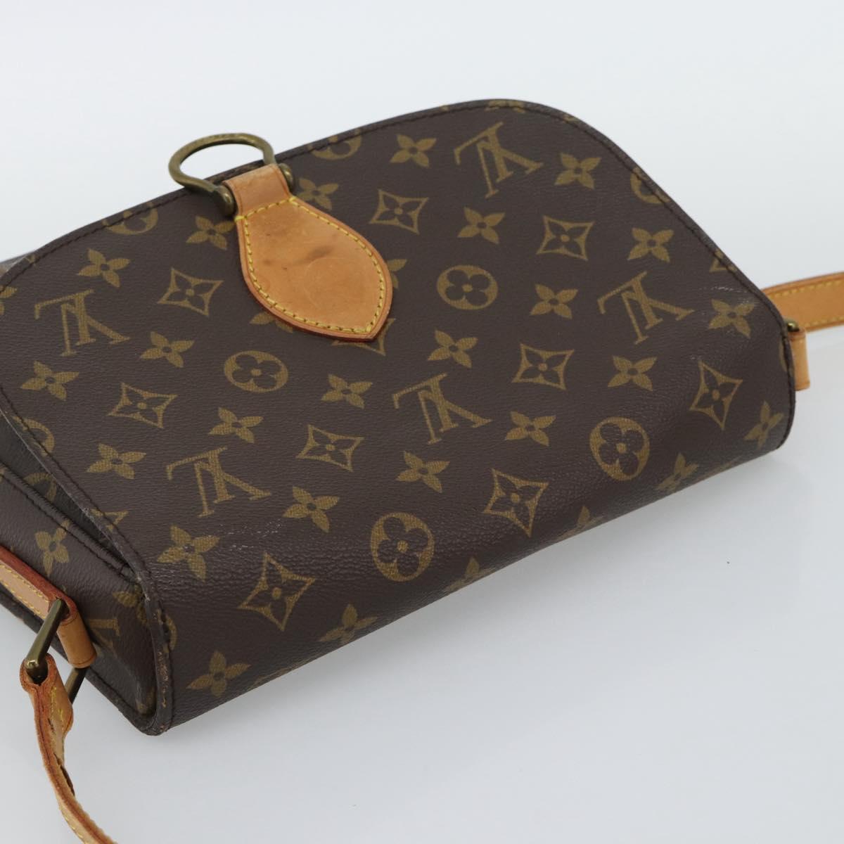LOUIS VUITTON Monogram Saint Cloud GM Shoulder Bag M51242 LV Auth ep15396